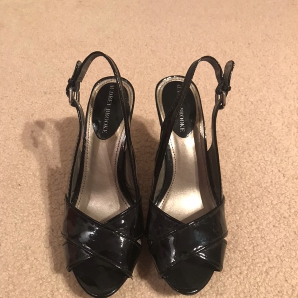 Brand New Black Audrey Brooke Heels